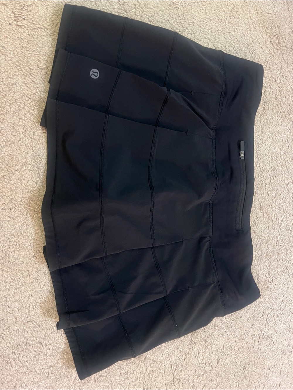 Lululemon Black Athletic Skort